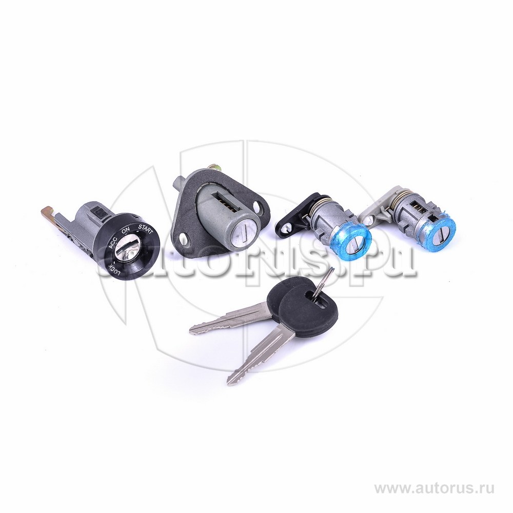 Комплект замка зажигания+личинки двери (с ключами) CHEVROLET Lanos NSP NSP0196213542