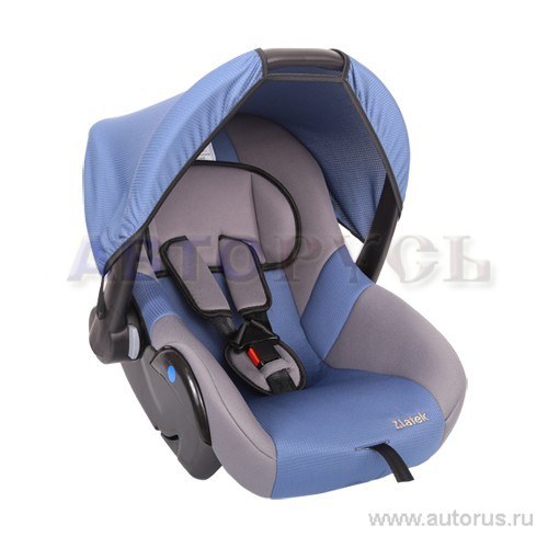 Кресло детское автомобильное группа 0+ от 0 кг. до 13 кг. синее COLIBRI КРЕС0184 ZLATEK KRES0184