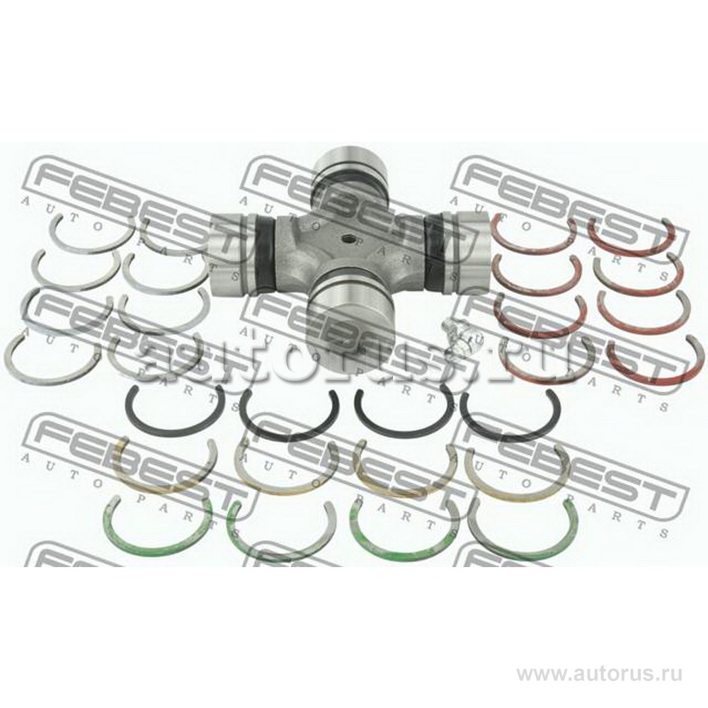 Крестовина карданного вала 29x69/95 NISSAN PATHFINDER R51M 2005.01-2014.11 [EL] FEBEST ASN-R51MF