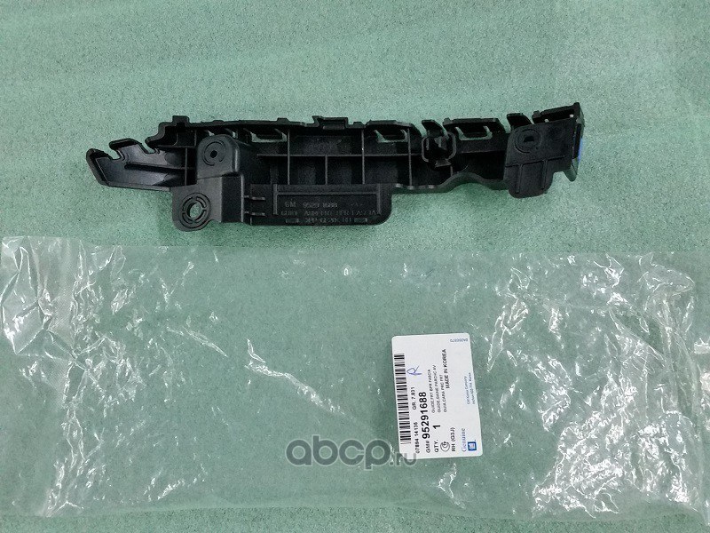 Кронштейн крепления бампера правый GM 95291688