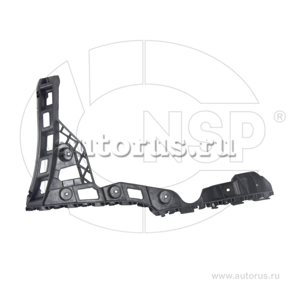 Кронштейн заднего бампера R VW Polo Sedan 2010-> NSP NSP086RU807394B
