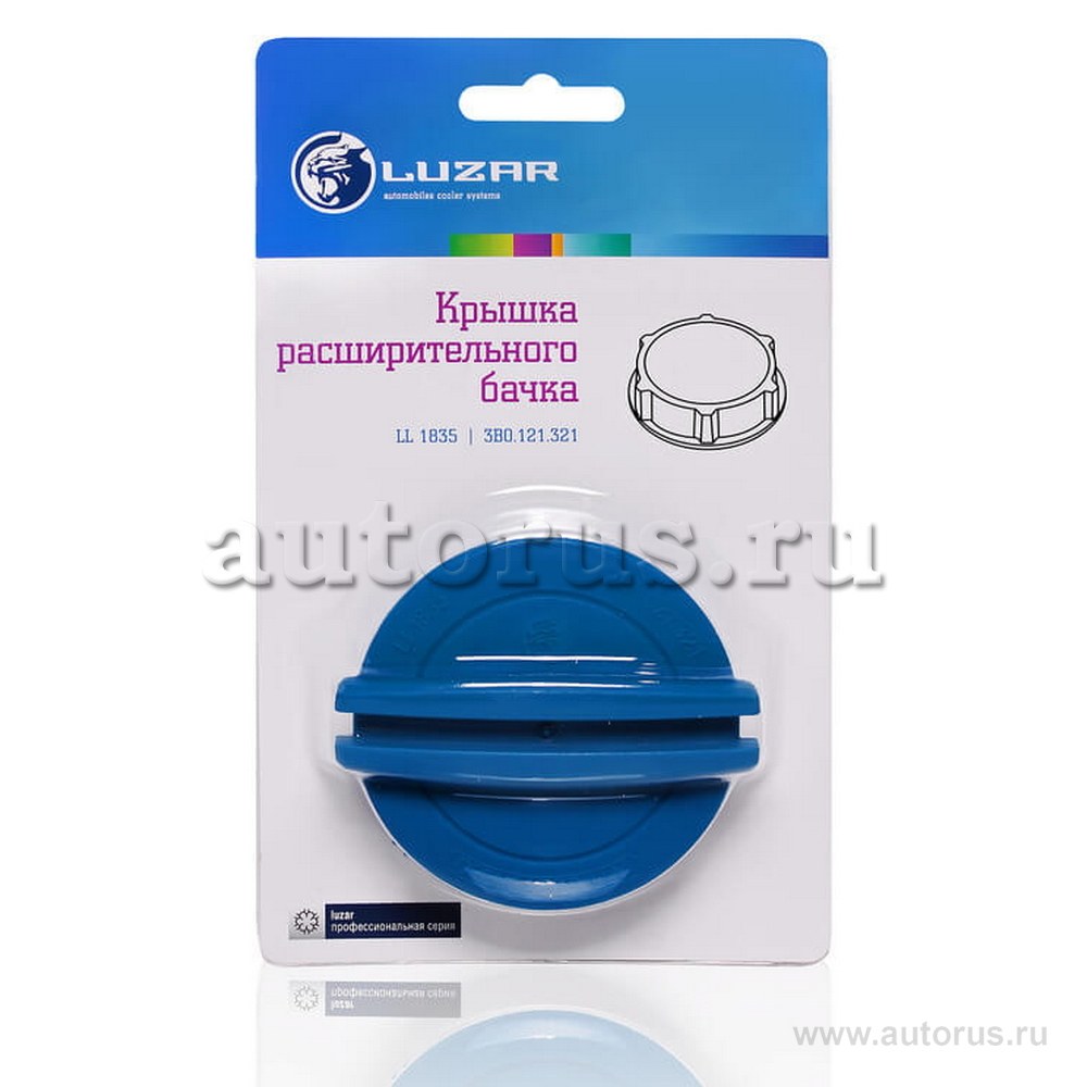 Крышка расширительного бачка для VAG VW Polo/Golf VI / SKODA Octavia A5 04-> LUZAR LL 1835