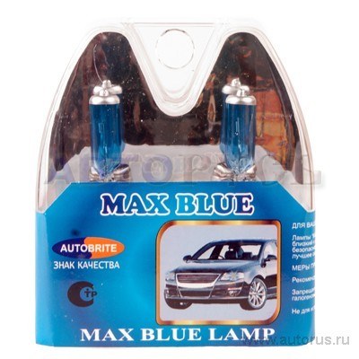 Лампа 12V H8 35W AUTOBRITE MAX BLUE 2 шт. DUOBOX H812V35WMB