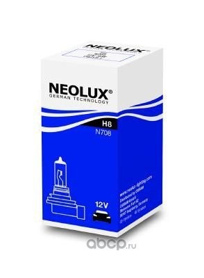 Лампа 12V H8 35W PGJ19-1 NEOLUX 1 шт. картон N708