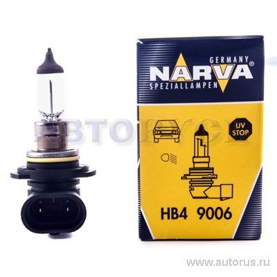 Лампа 12V HB4 51/55W NARVA Standard 1 шт. картон 48006 3000