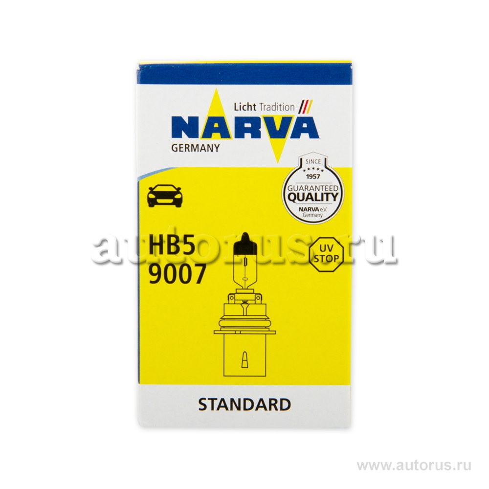 Лампа 12V HB5/9007 65/55W PX29t NARVA 1 шт. картон 48007