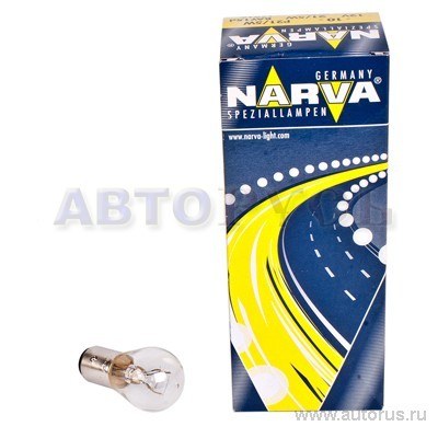 Лампа 12V P21W 21W NARVA Standard 1 шт. картон 17635