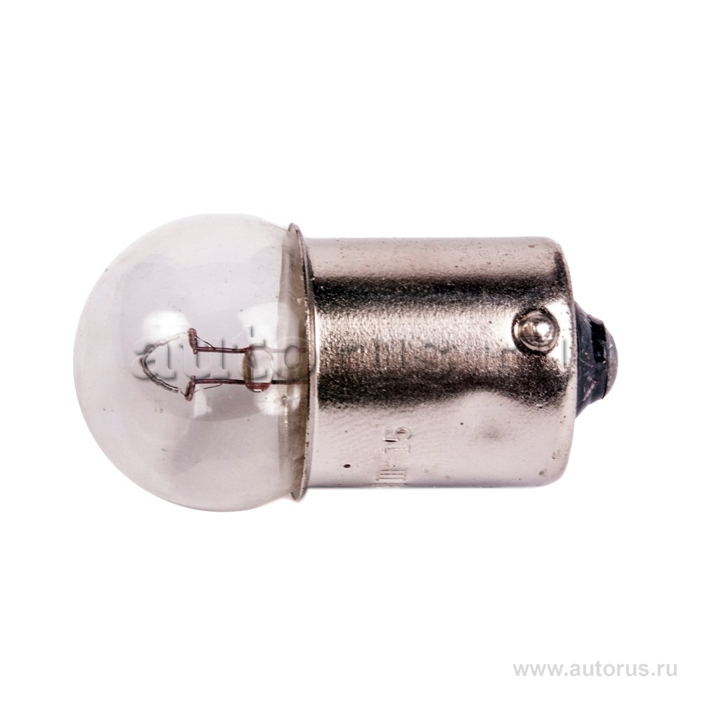 Лампа 12V R10W 10W BA15s Маяк 1 шт. картон 61210