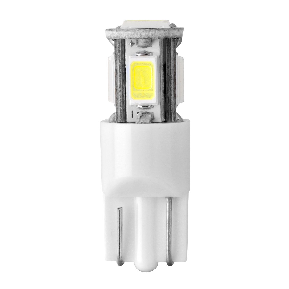 Лампа светодиодная 12V T10 2W W2,1x9,5d Маяк WHITE 1 шт. картон 12T10-W6SMD5630