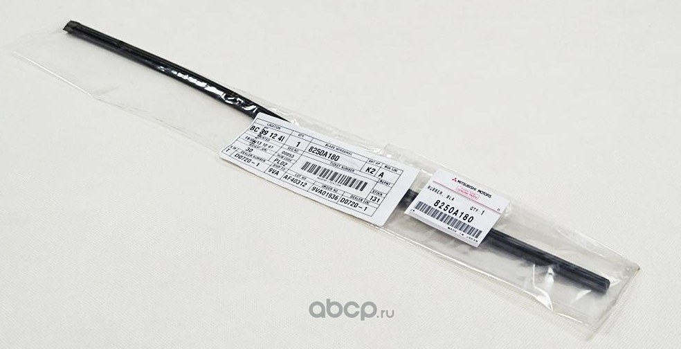 Резинка щетки стеклоочистителя R MITSUBISHI OUTLANDER'07- MITSUBISHI 8250A180