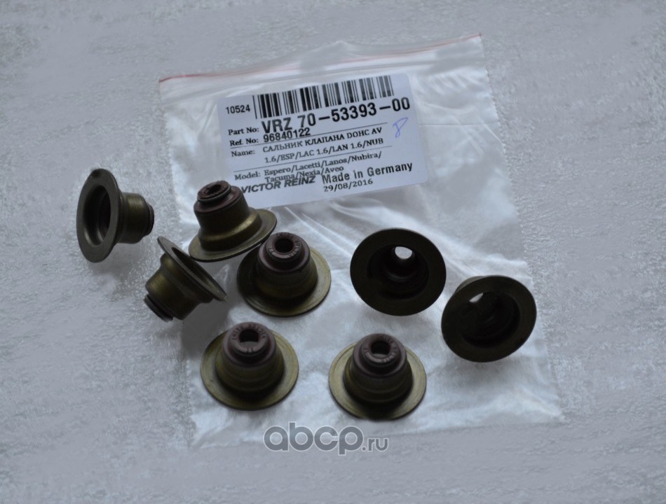 Колпачок маслосъемный DAEWOO Espero VICTOR REINZ 70-53393-00