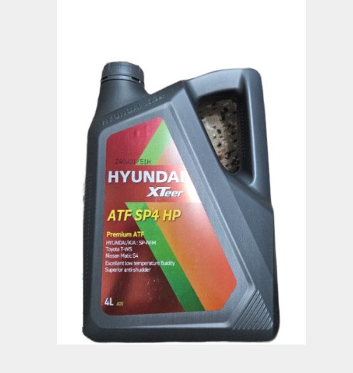 Масло трансмиссионное для АКПП синт. HYUNDAI  XTeer ATF SP4 HP, 4 л 1041017