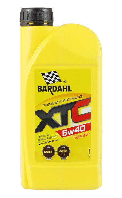 Масло моторное Bardahl XTC 5W-40 A3/B4 синтетическое 1 л 36161