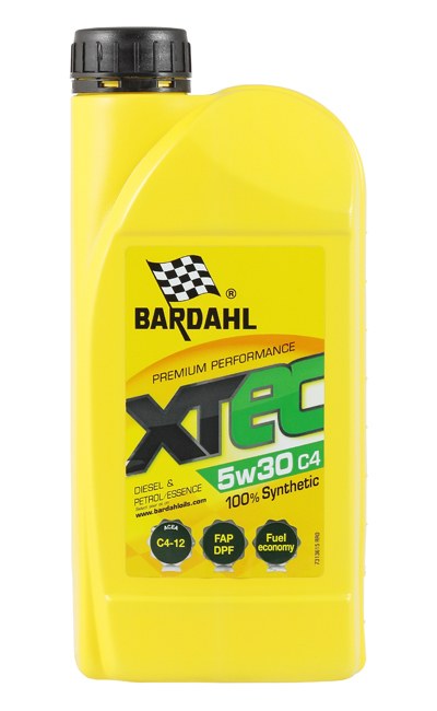 Масло моторное Bardahl XTEC 5W-30 C4 синтетическое 1 л 36151
