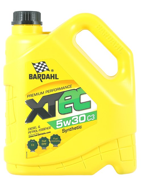 Масло моторное Bardahl XTEC 5W-30 C3 синтетическое 4 л 36302