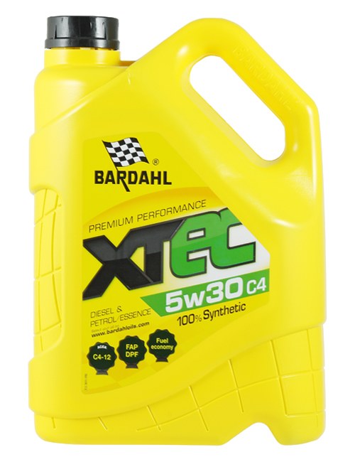 Масло моторное Bardahl XTEC 5W-30 C4 синтетическое 5 л 36153