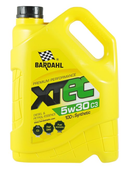 Масло моторное Bardahl XTEC 5W-30 C3 синтетическое 5 л 36303