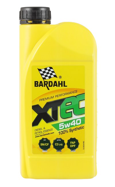 Масло моторное Bardahl XTEC 5W-40 C3 синтетическое 1 л 36341