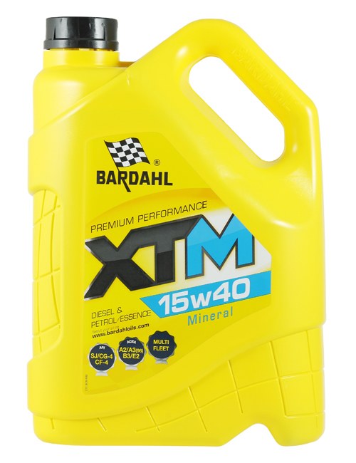Масло моторное Bardahl XTM 15W40 минеральное 5 л 36263