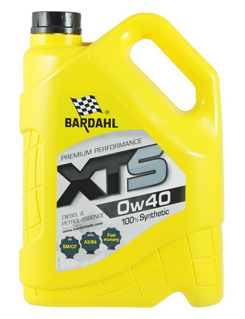 Масло моторное Bardahl XTS 0W-40 A3/B4 синтетическое 5 л 36143