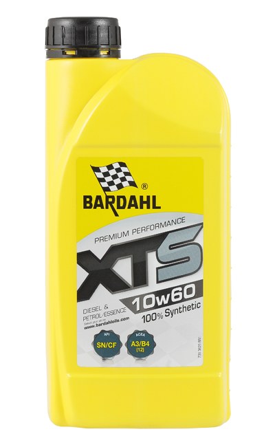 Масло моторное Bardahl XTS 10W60 A3/B4 синтетическое 1 л 36251