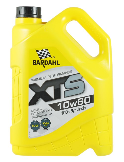 Масло моторное Bardahl XTS 10W60 A3/B4 синтетическое 5 л 36253