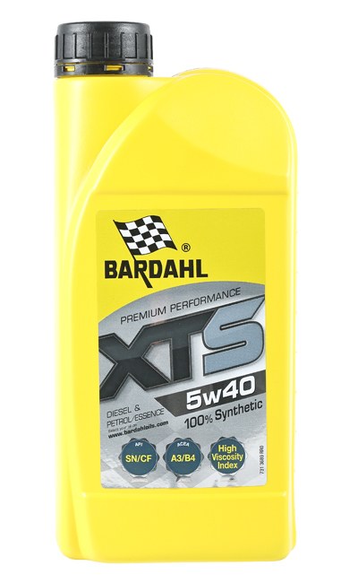 Масло моторное Bardahl XTS 5W-40 A3/B4 синтетическое 1 л 36891