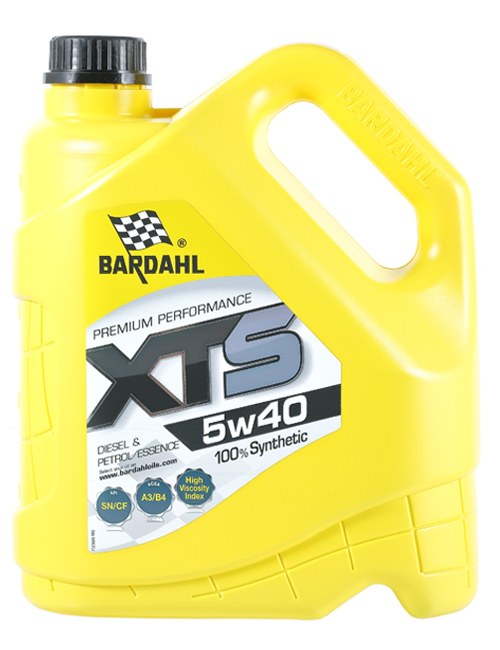 Масло моторное Bardahl XTS 5W-40 A3/B4 синтетическое 4 л 36892