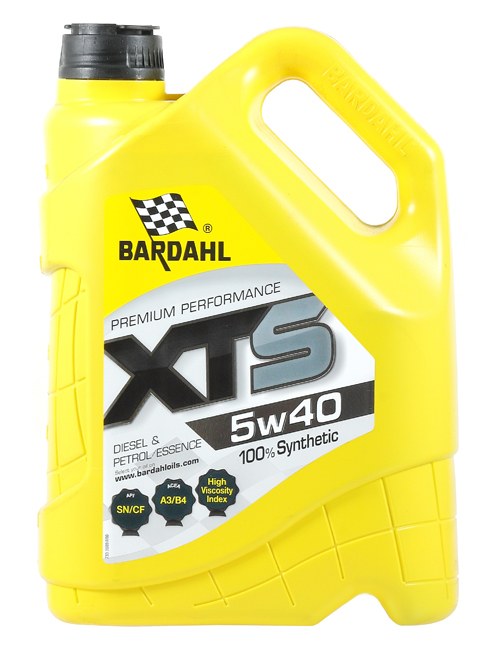 Масло моторное Bardahl XTS 5W-40 A3/B4 синтетическое 5 л 36893