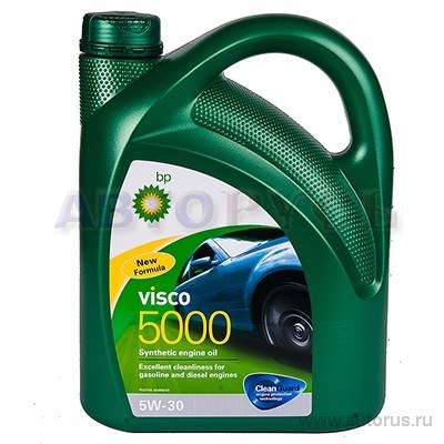 Масло моторное BP Visco 5000 5W-30 синтетическое 4 л 15807A