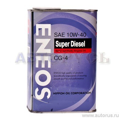 Масло моторное ENEOS CG-4 10W-40 полусинтетическое 0,94 л oil1325