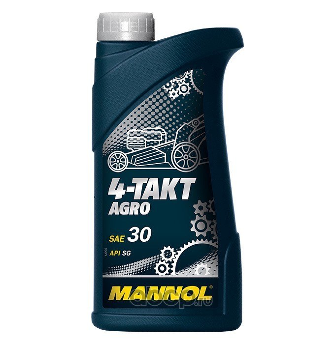 Масло моторное для садовой техники 7203 MANNOL 4-TAKT AGRO SAE 30 1 л. 1440
