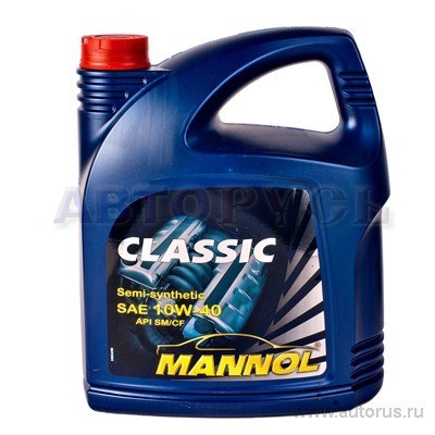 Масло моторное п/с. 7501 MANNOL CLASSIC 10W40 5 л. 1155