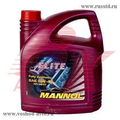 Масло моторное синт. 7903 MANNOL ELITE 5W40 4 л. 1006