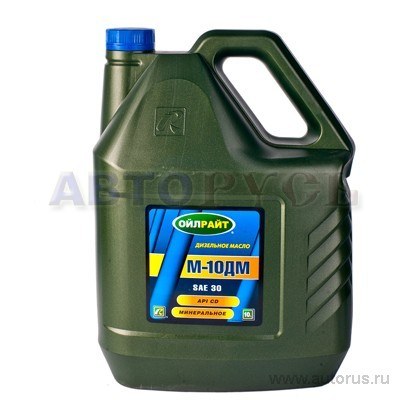Масло моторное OILRIGHT М-10ДМ SAE30 минеральное 10 л 2507