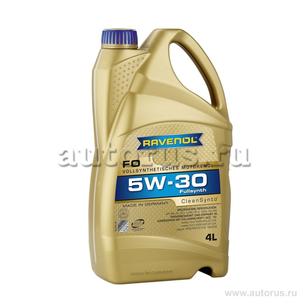 Масло моторное RAVENOL FO 5W-30 4 л 1111115-004
