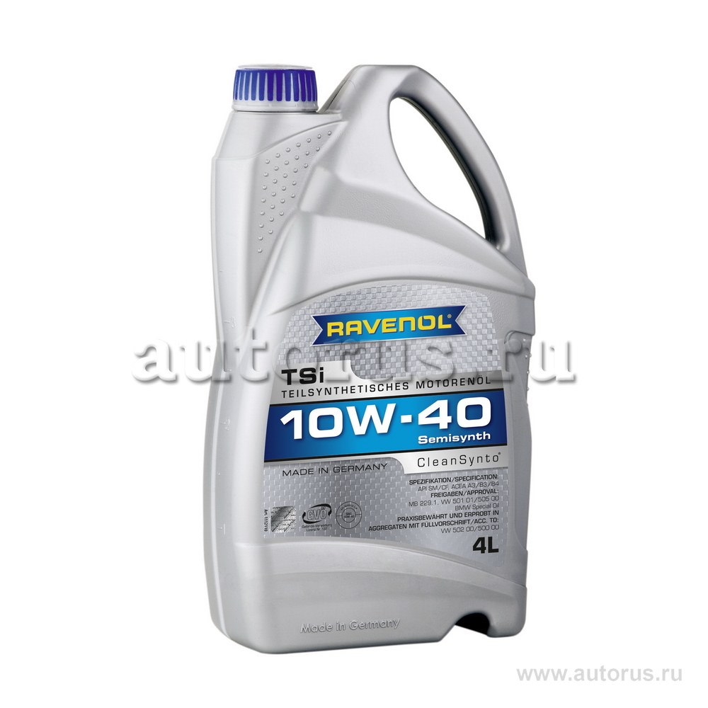 Масло моторное RAVENOL TSI 10W-40 4 л 1112110-004