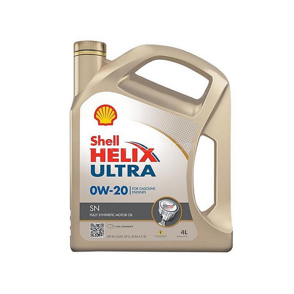 Масло моторное SHELL Helix Ultra SN+ 0W-20 синтетическое 5 л 550052652