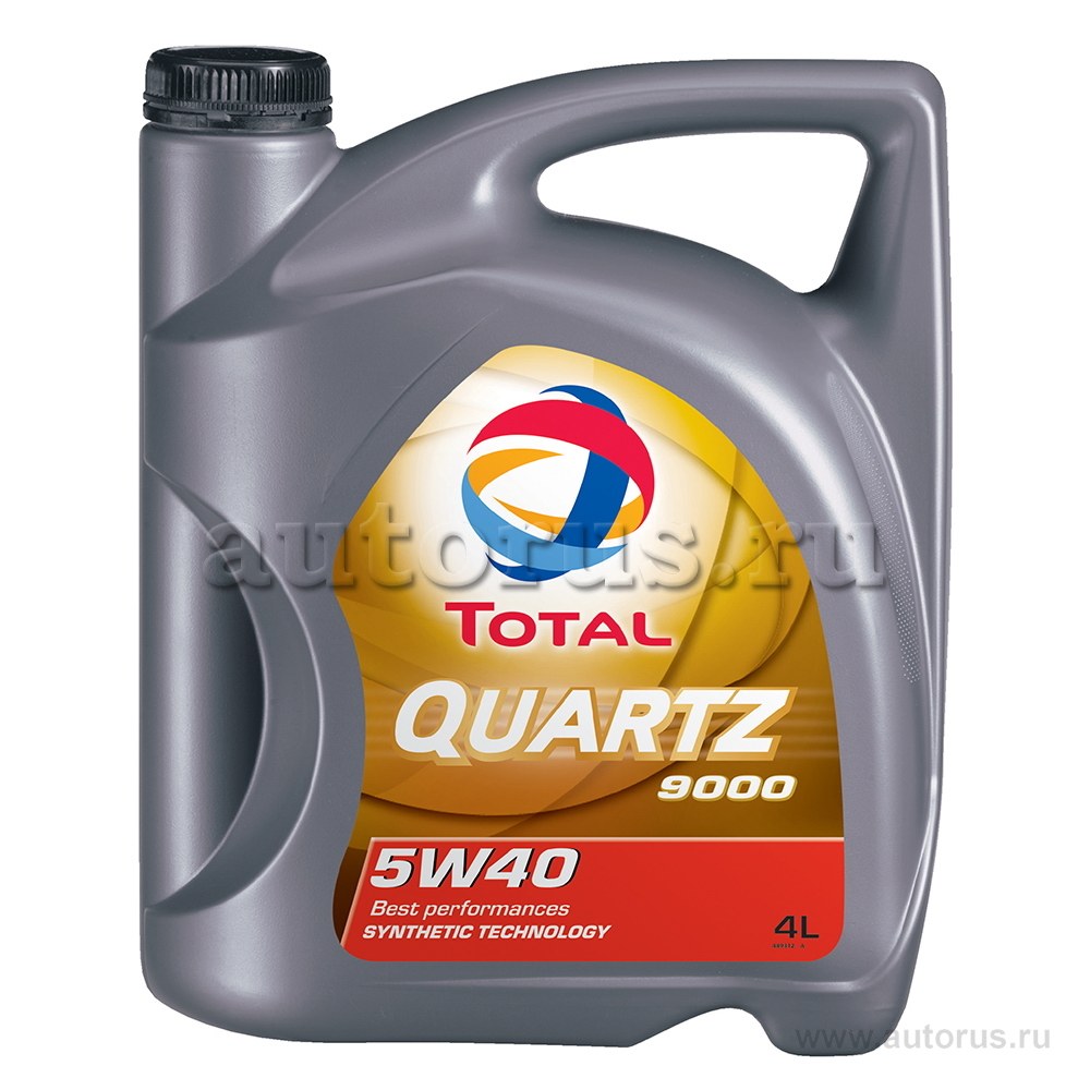Масло моторное TOTALENERGIES Quartz 9000 5W-40 синтетическое 4 л 10950501