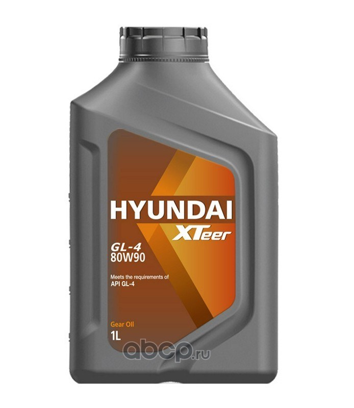 Масло трансмиссионное универсальное HYUNDAI  XTeer Gear Oil-4 80W90, 1 л 1011018