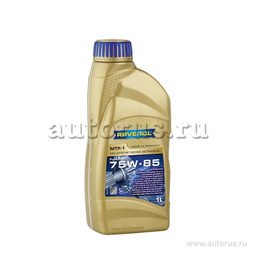 Масло трансмиссионное RAVENOL MTF-1 75W-85 1 л 1221102-001