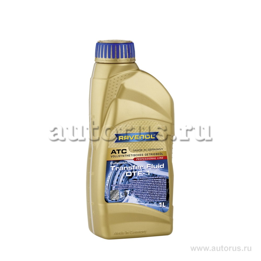 Масло трансмиссионное АКПП RAVENOL Transfer Fluid DTF-1 1 л 1211128-001