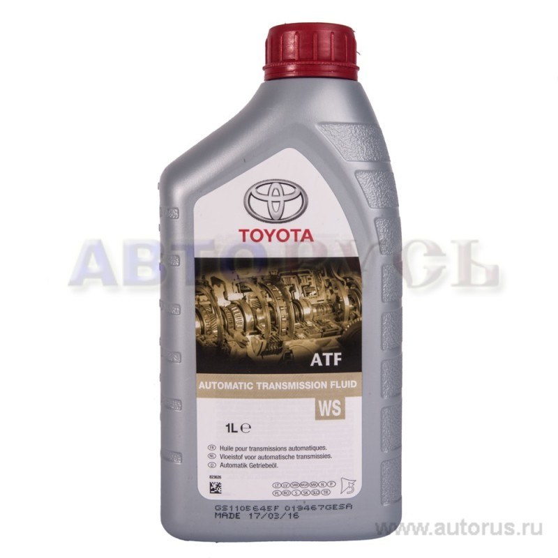 Масло трансмиссионное Toyota AUTO FLUID WS 1 л 08886-81210