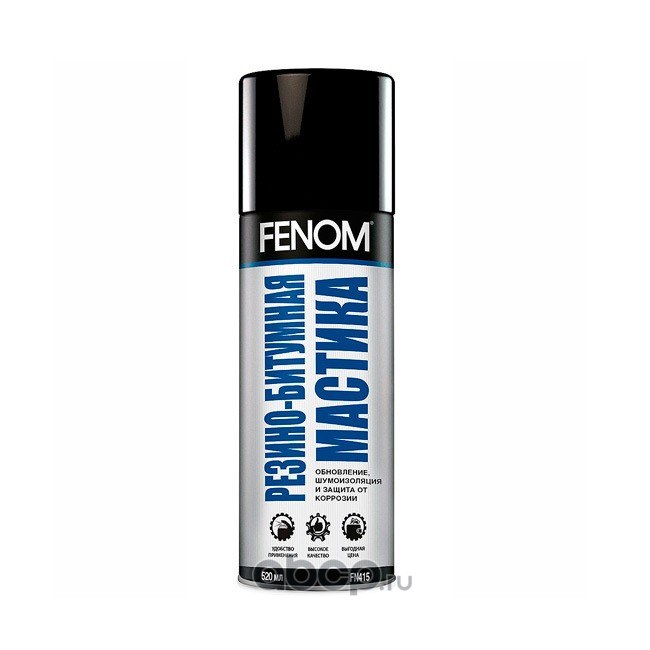 Мастика резино-битумная 520 мл Fenom FN415