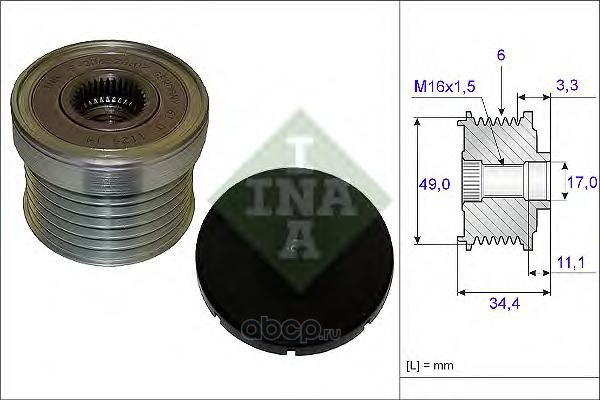 Муфта свободного хода INA 535 0183 10