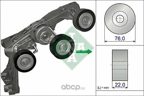 Натяжитель ремня приводного для MB W169/W245 INA 534 0431 10