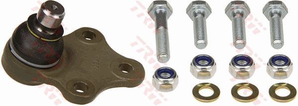 Опора шаровая L=R CITROEN Berlingo/PEUGEOT Partner 96->2008/ГУР- TRW JBJ706
