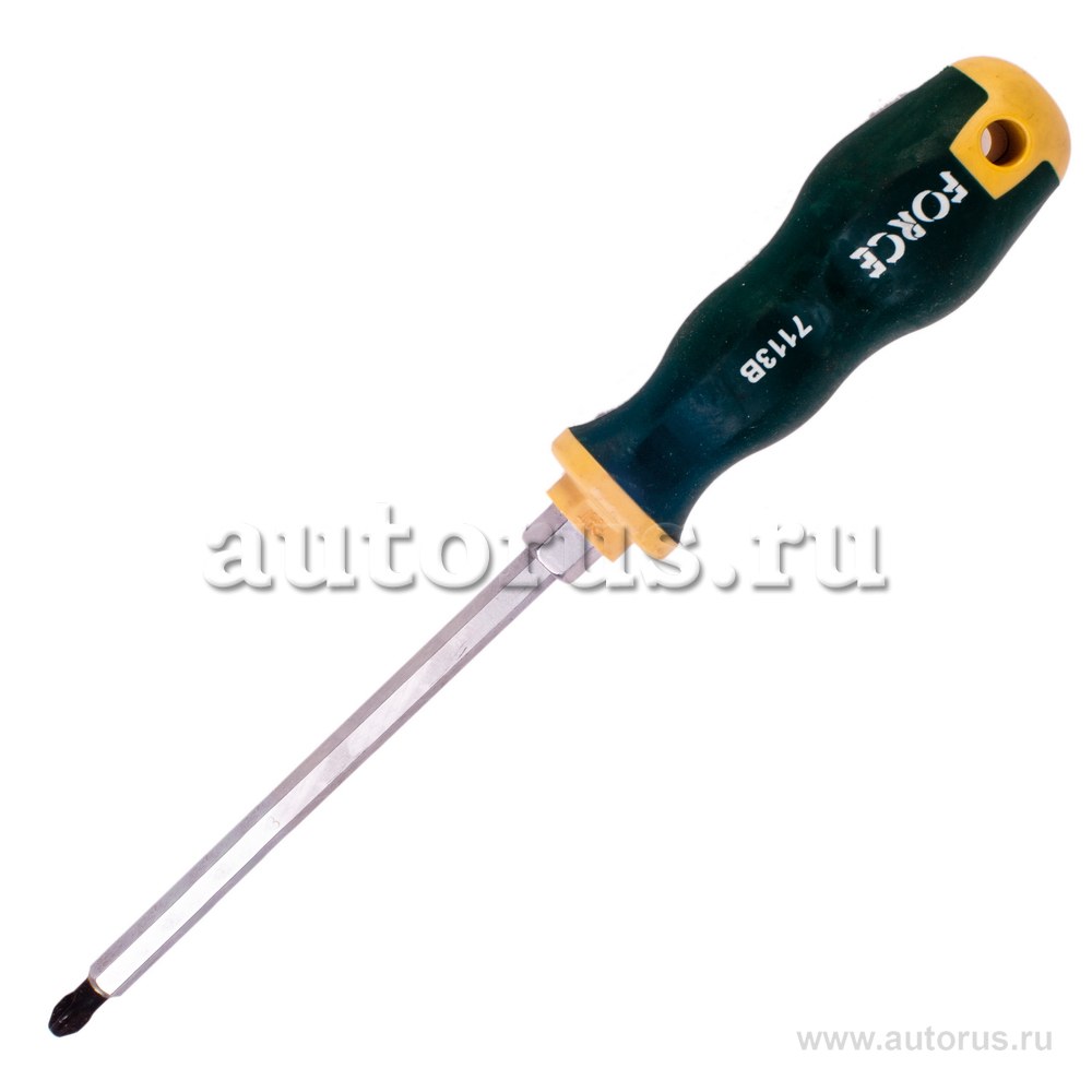 Отвертка крестовая PH3x150 275 мм усиленная FORCE 7113B