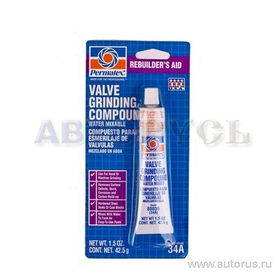 Паста притирочная универсальная PERMATEX, 42,5г Permatex 80036