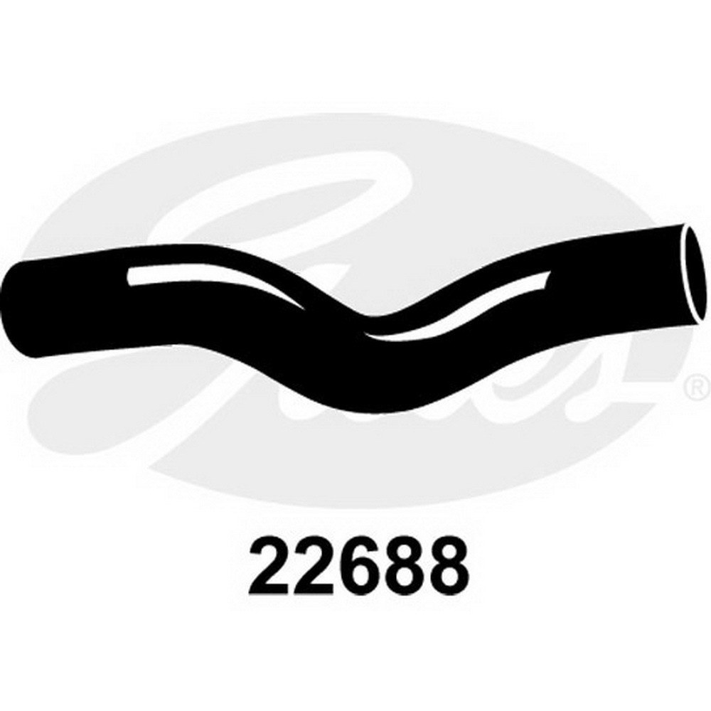 Патрубок системы охлаждения TOYOTA RAV 4 II 00-05 mot.2,0L GATES 22688